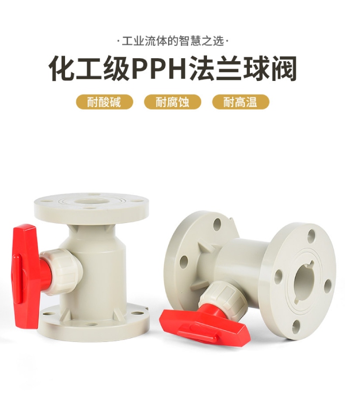 PPH法兰球阀(图2)